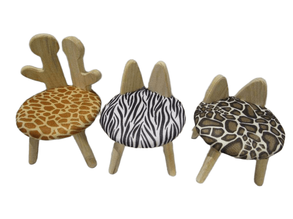 Chair Kids 27x27cm 3ass Design 1cl=