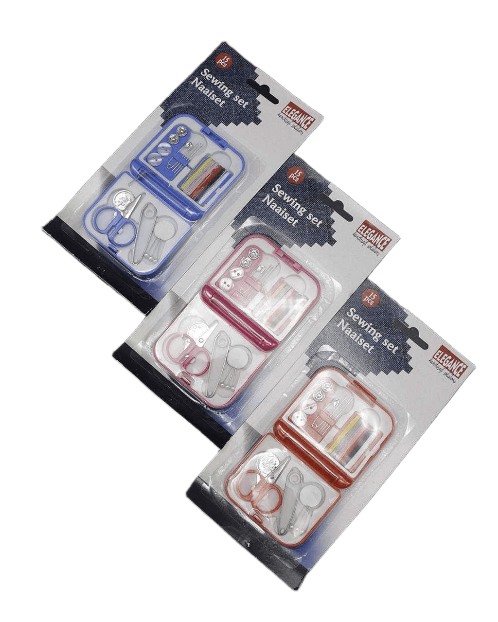 Sewing Set 15 Pcs In Pp Box