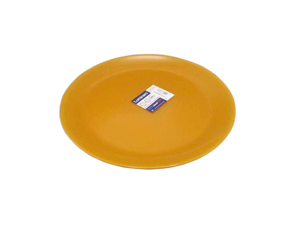 Plate Tempered Arty Mustard Dessert 20