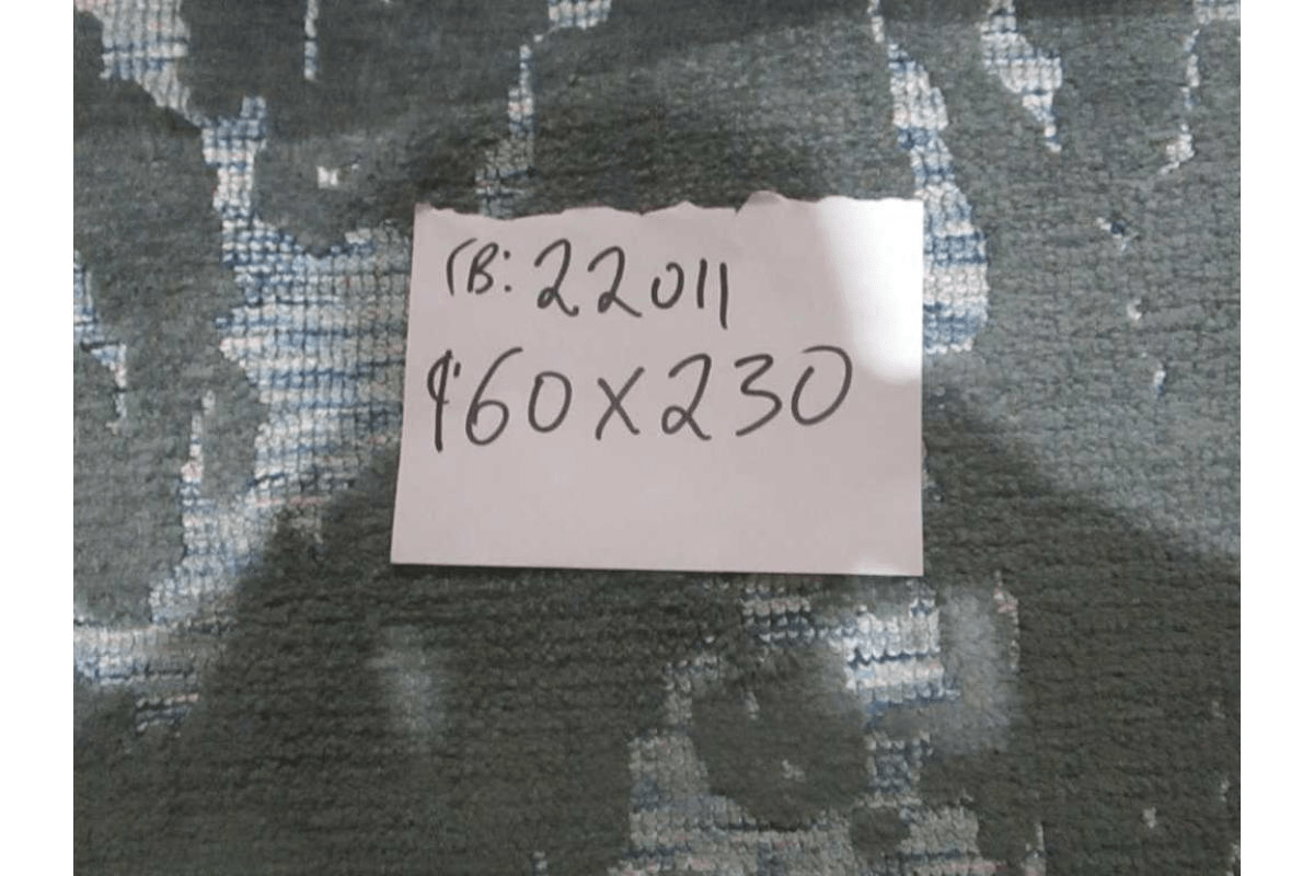 Carpet Machine Knitted Jaquard Polyester 100%, 100% Cotton Backing