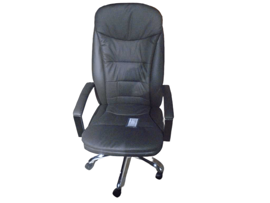 High-Back Chair Full Pu Ft-02 Brown 2cl=