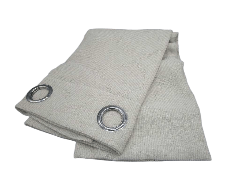 Curtain 140x280 Cm 100% Polyester 8 Ring 160gsm With Packing Hanger