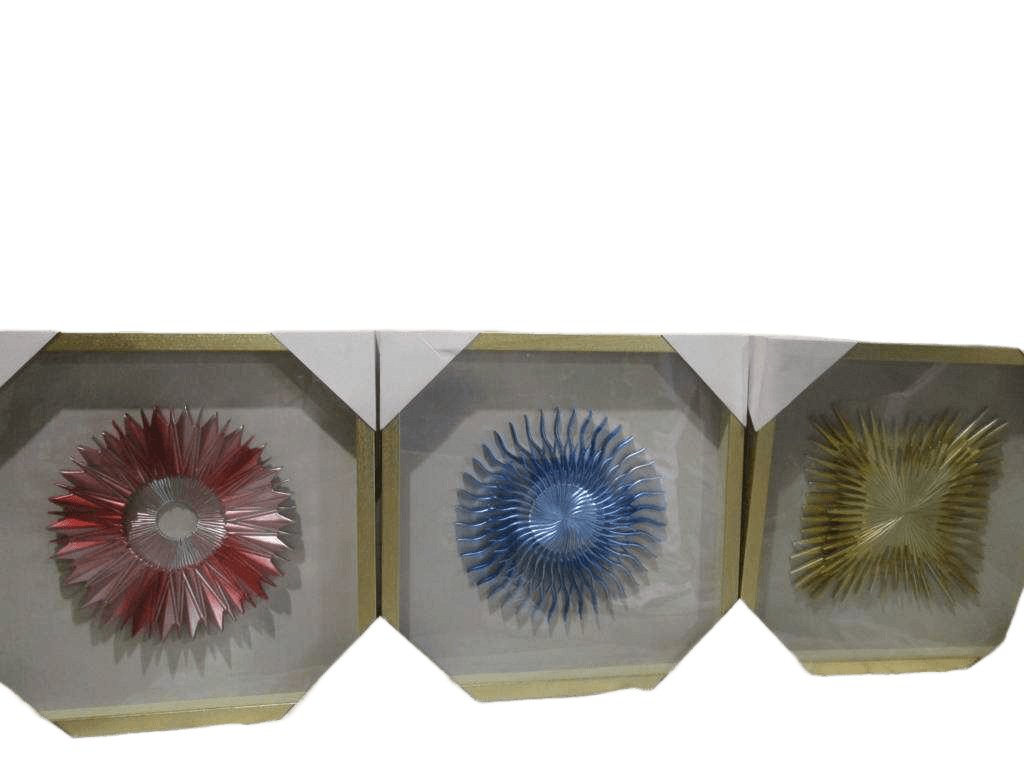 Frame Set Of 3 Gold 60*60