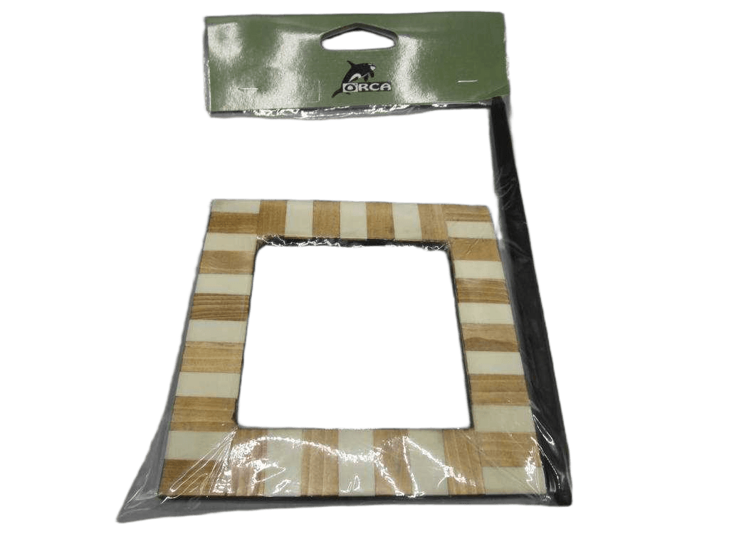 Curtain Tie Wood Square Embrasse Each Pc In Pvc And Headed