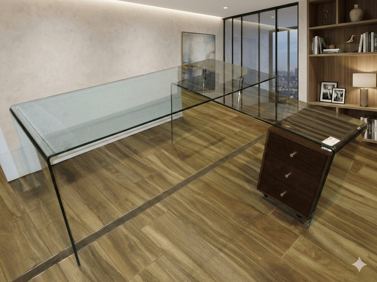 Desk 12mm 170x140x73