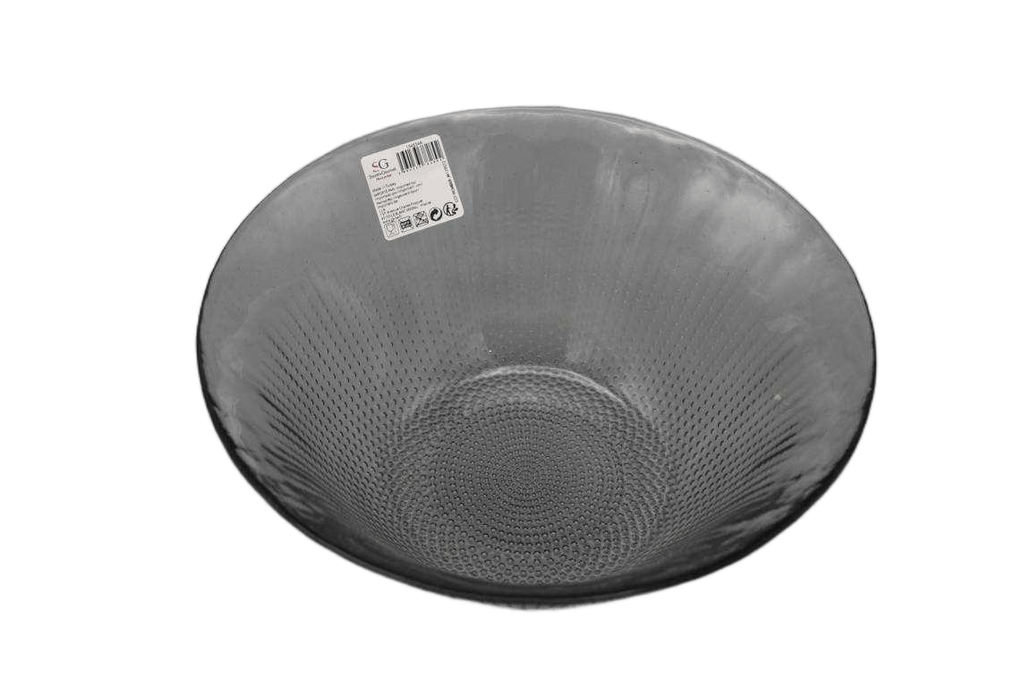 Bowl Salad Dots Gray 23cm