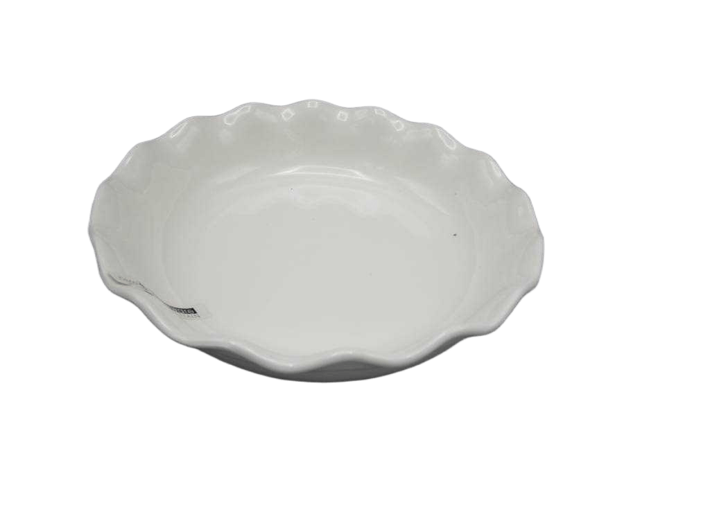 Pie Tin 9" D:22.8x5.3 White