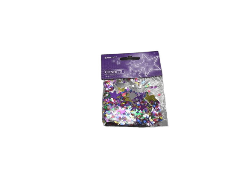 Confetti Starburst Metallic Foil 14 G