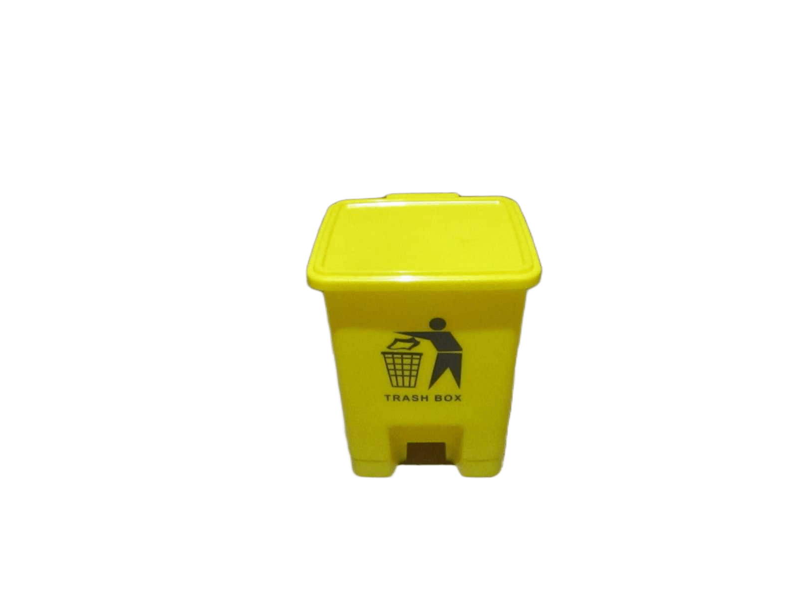 Dustbin Plastic 15l Without All Printyellowl27*w26*h34cm