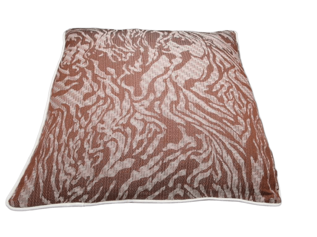 Cushion With 400grs Filling Vaccum Packing Zipper On The Top 100% Polyester Pipping Velvet Outside 0,5cm Matching Line