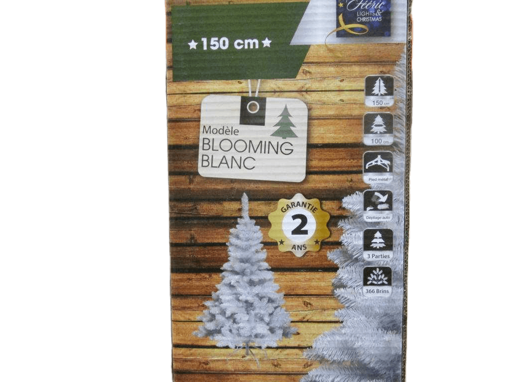 Christmas Tree Blooming Fir White 150cm