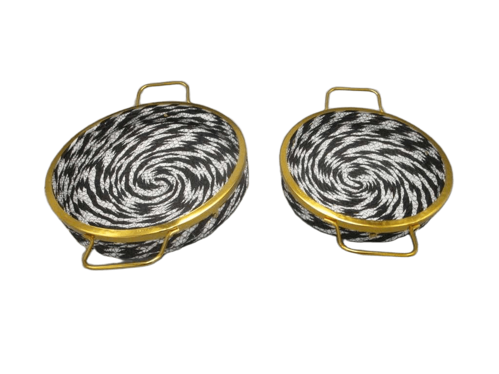 Tray Set Of 2 25*25*5 / 30*30*6