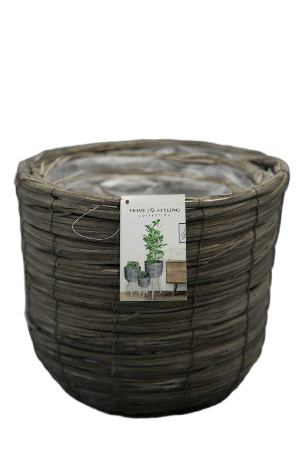 Flower Pot Gray Set 3pcs