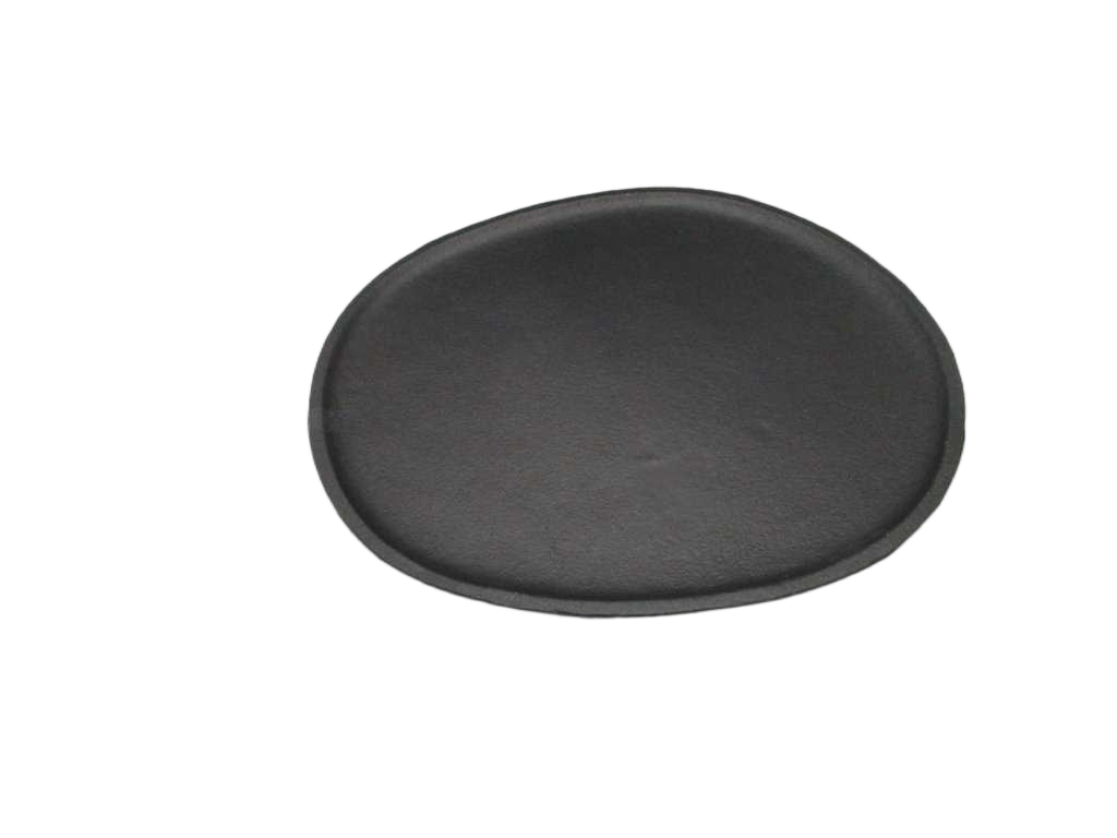 Plate Oval 35cm Matt Black