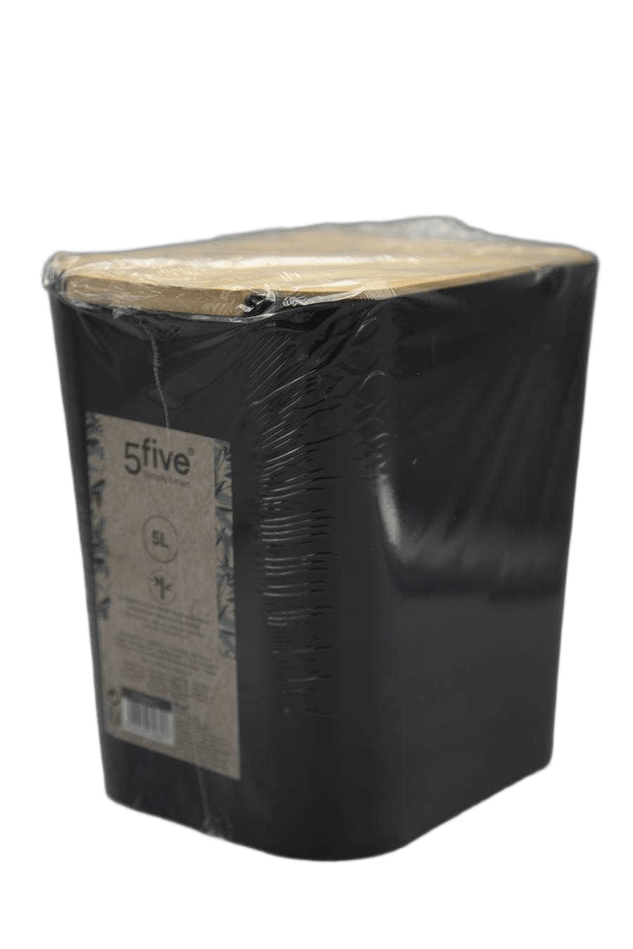 Bin Natureo Pp 5l Black 1cl=