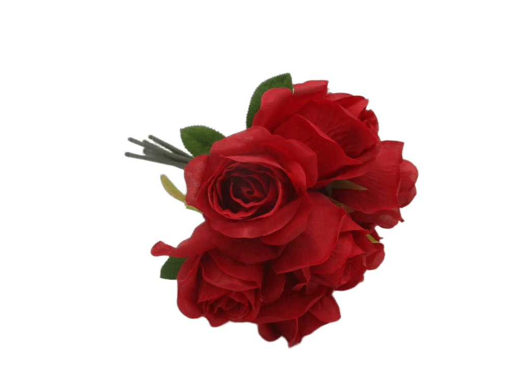 Artificial Rose Blush X 7