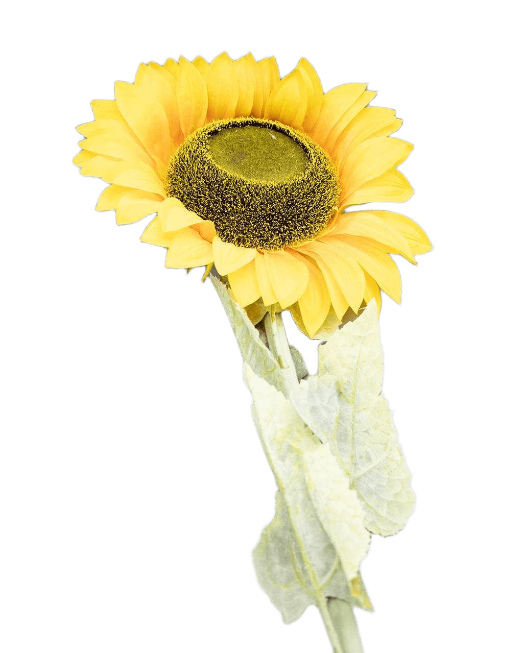 Artificial Single Sunflower Yellow 142