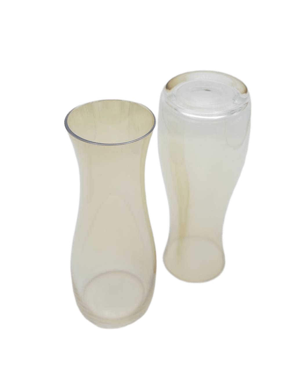 Glass Water Jug Gold 1l