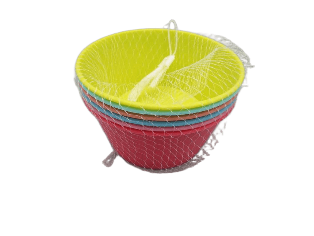 Bowl Pp Set Of 6pcs 6ass Clr