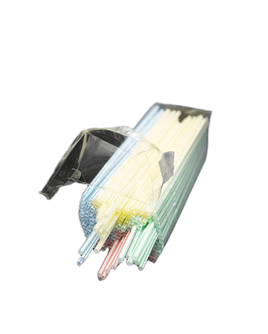 Straws Striped 21cm, 200pces,