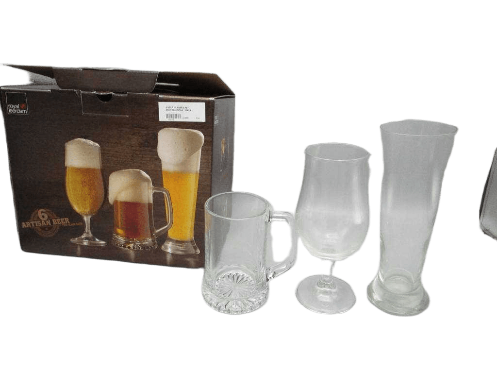 Beer Glasses Set Of 6