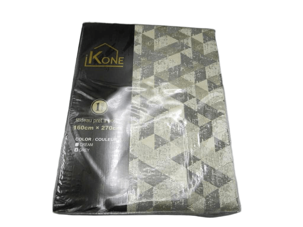 Curtain With 9 Rings Round Teal Matt 100% Polyester 280gsm Pvc Packing