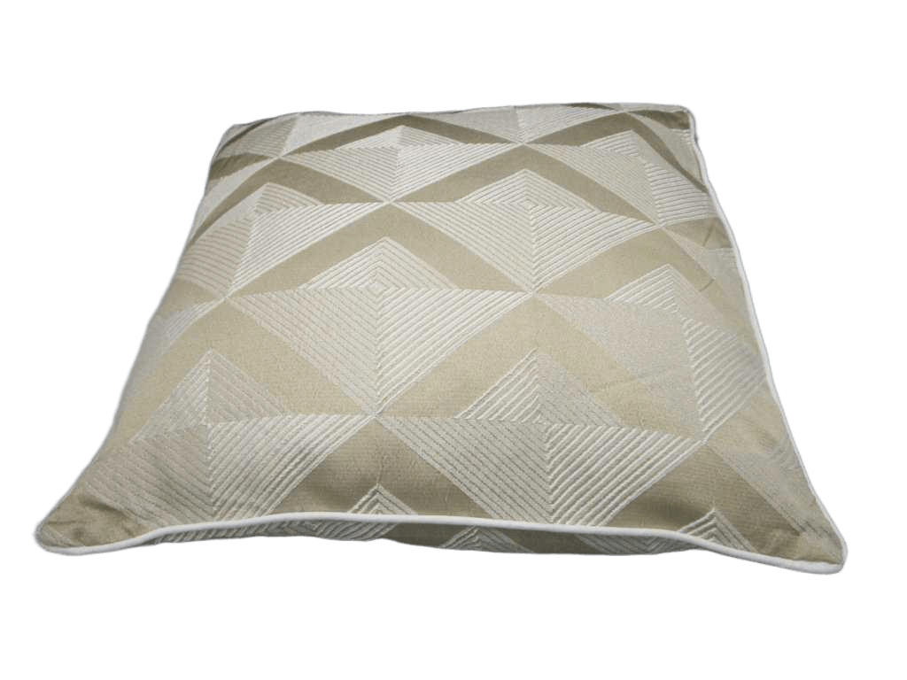Cushion With 400grs Filling Vaccum Packing Zipper On The Top 100% Polyester Pipping Velvet Outside 0,5cm Matching Line