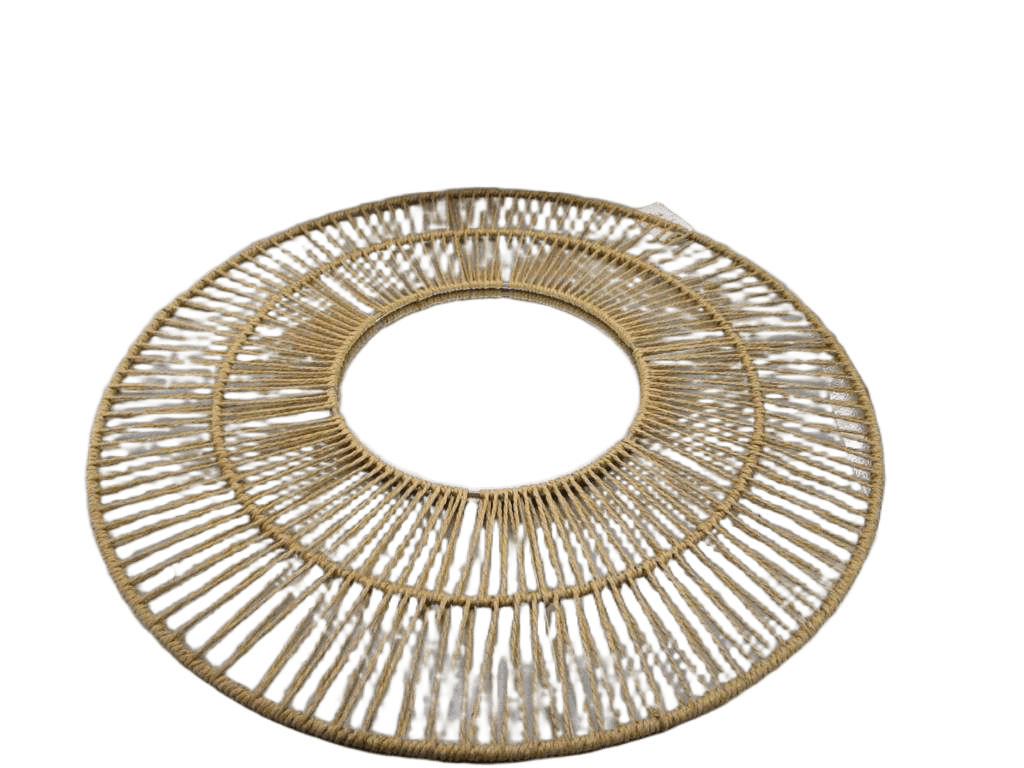 Mirror Natural Living - Round Raffia Diam 70cm