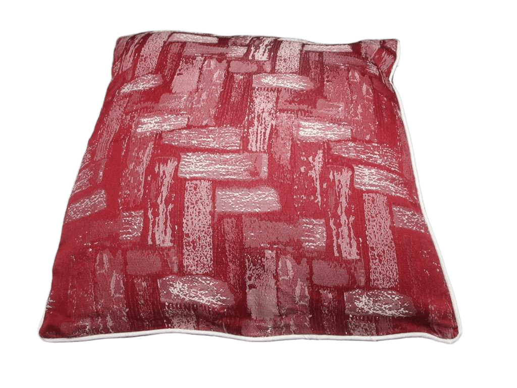 Cushion With 400grs Filling Vaccum Packing Zipper On The Top 100% Polyester Pipping Velvet Outside 0,5cm Matching Line