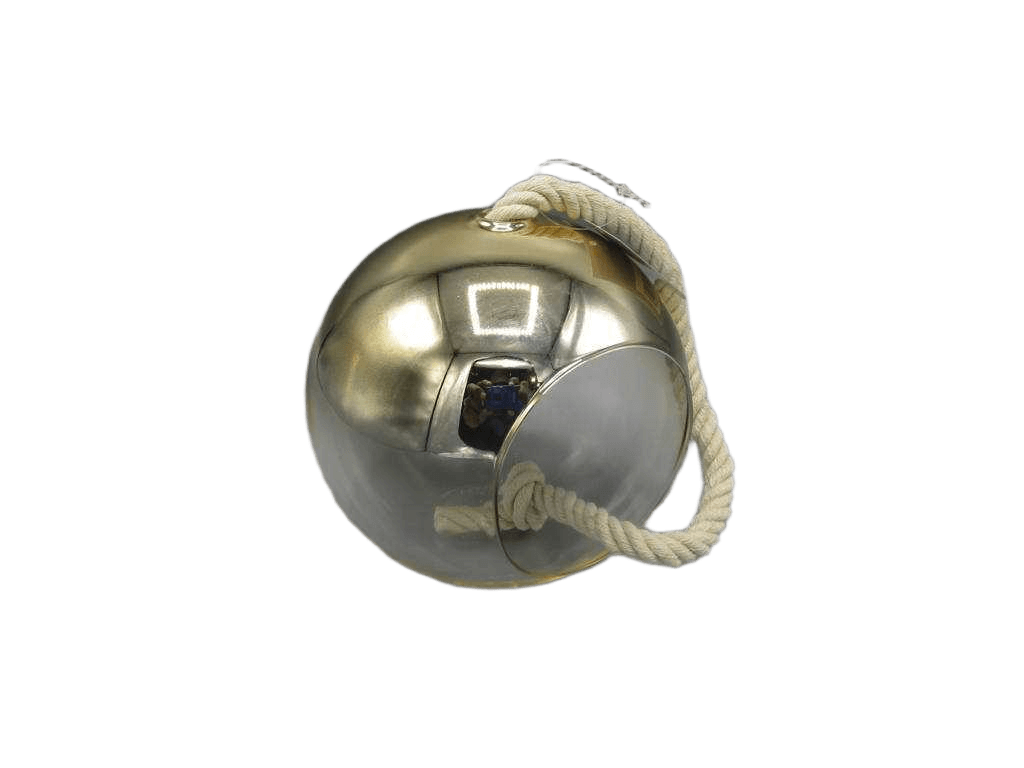 Christmas Hanging Smoke Ball Gold D15cm