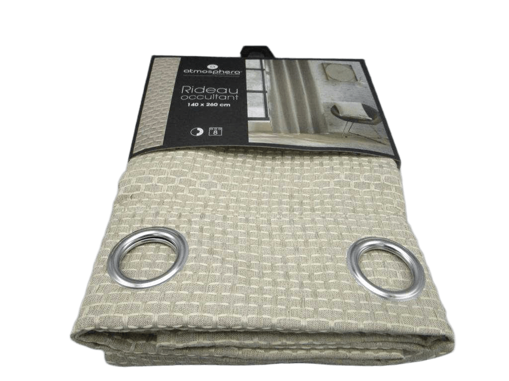 Curtain Blackout Mattone Lin 140x260