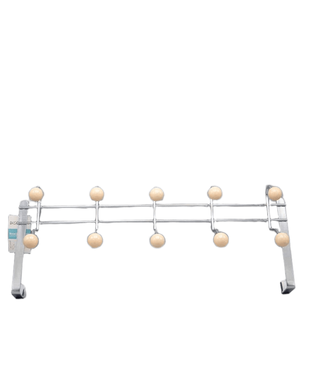 Hook, Door 10 Hooks Beige Hook