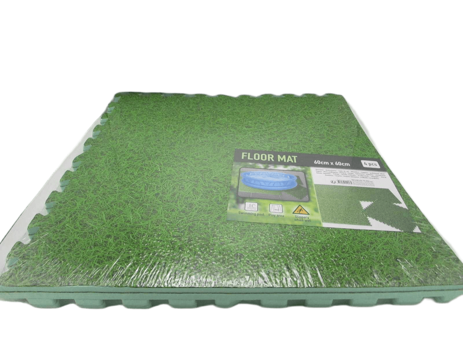 Doormat Tiles Eva Grass Print