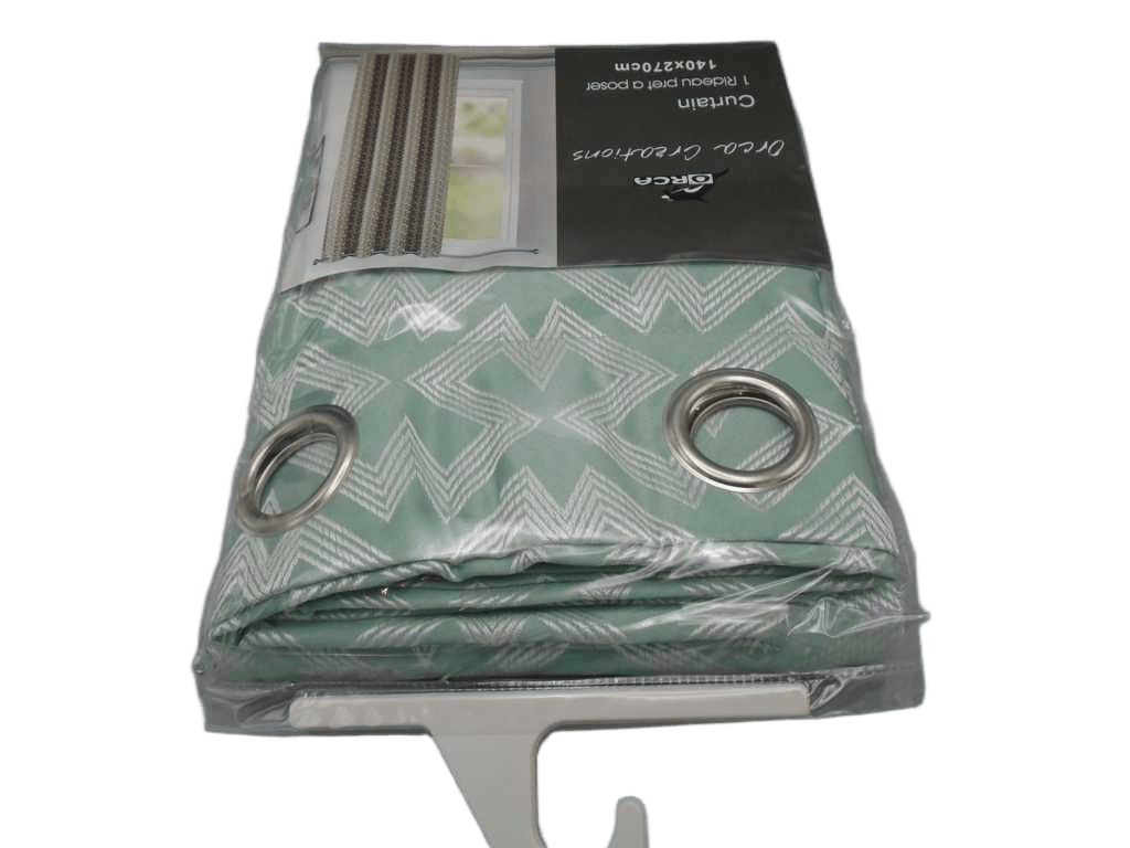 Curtain Jacquard 140 X 270 Cm - 8 Rings 100% Polyester