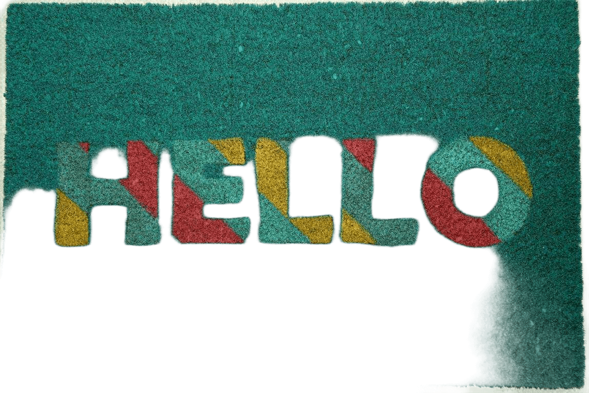Doormat Pvc Back Printed Mat Multi