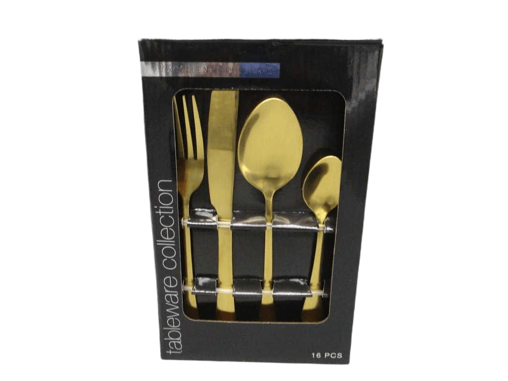 Cutlery Set 16pcs Gold