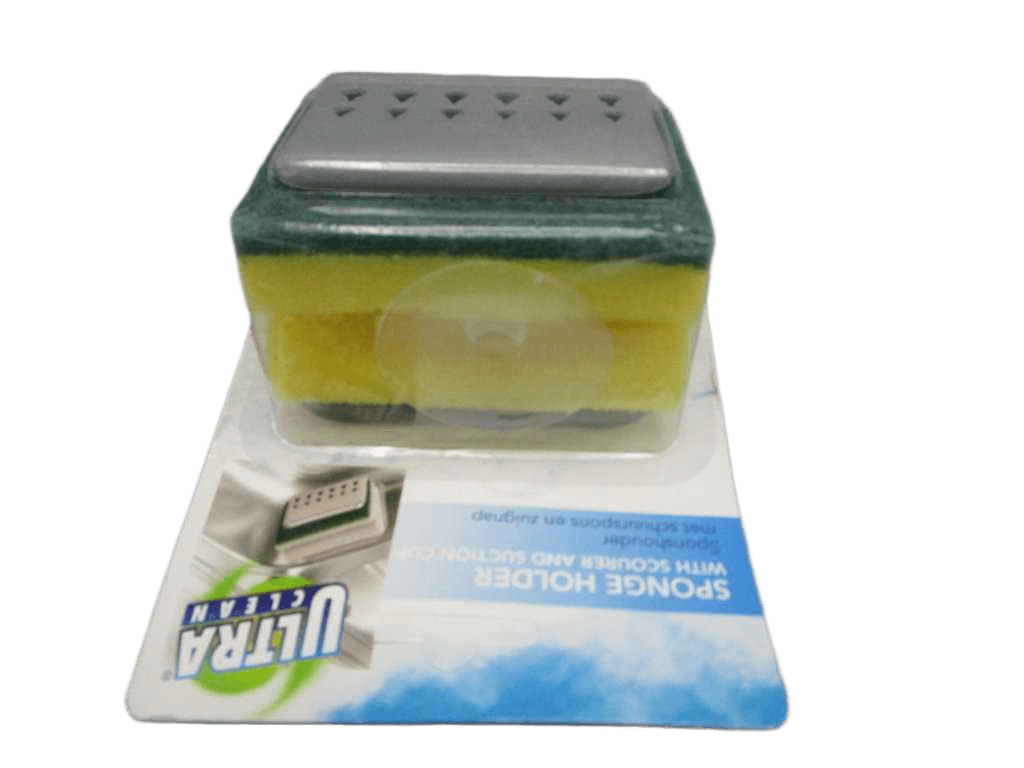 Sponge Holder W Scouring Sponge