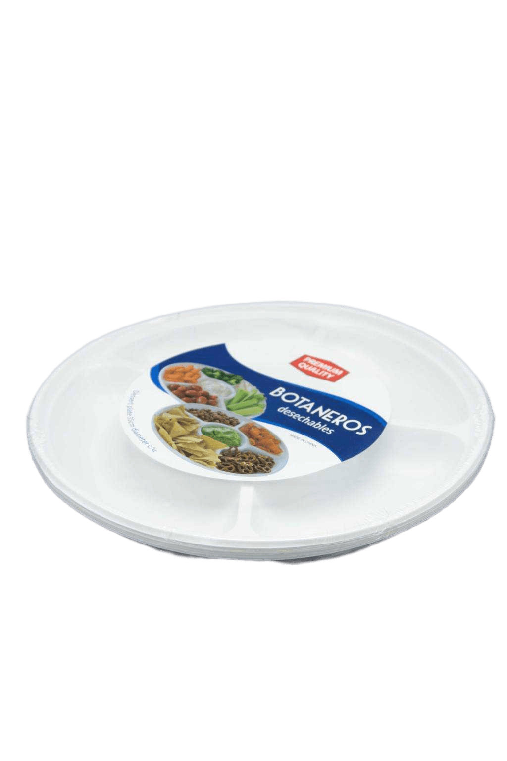 Plate Set Of 6 Plastic 35cm