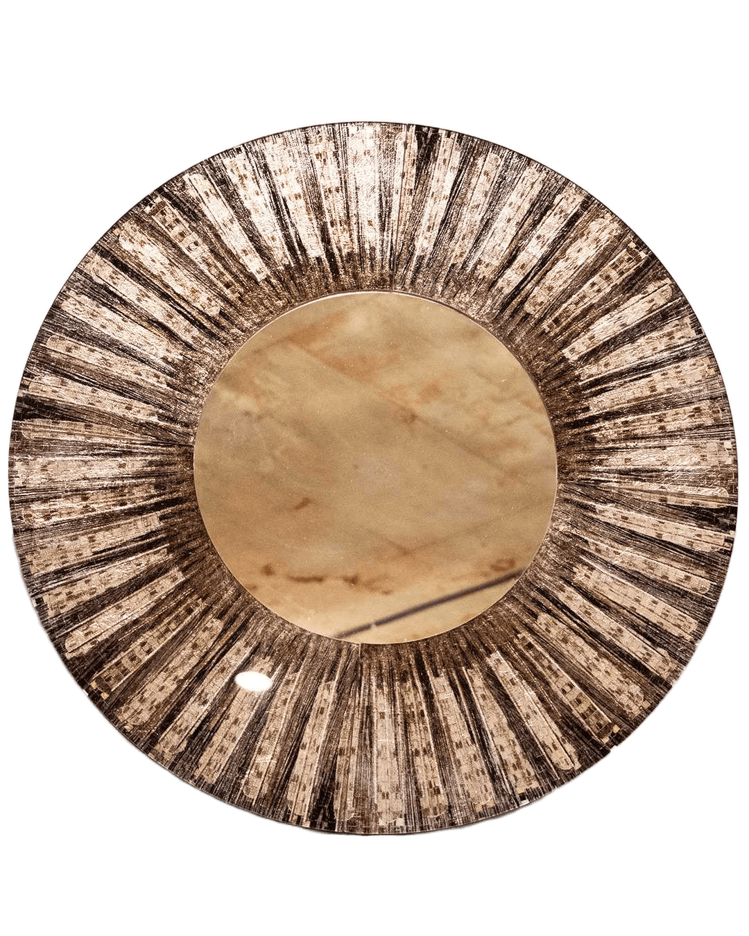Mirror Round 4mmbrown80*80