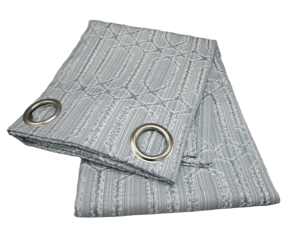 Curtain Jacquard Curtain 140x270cm 100% Polyester 8 Rings 140 Gsm With Pvc Packing