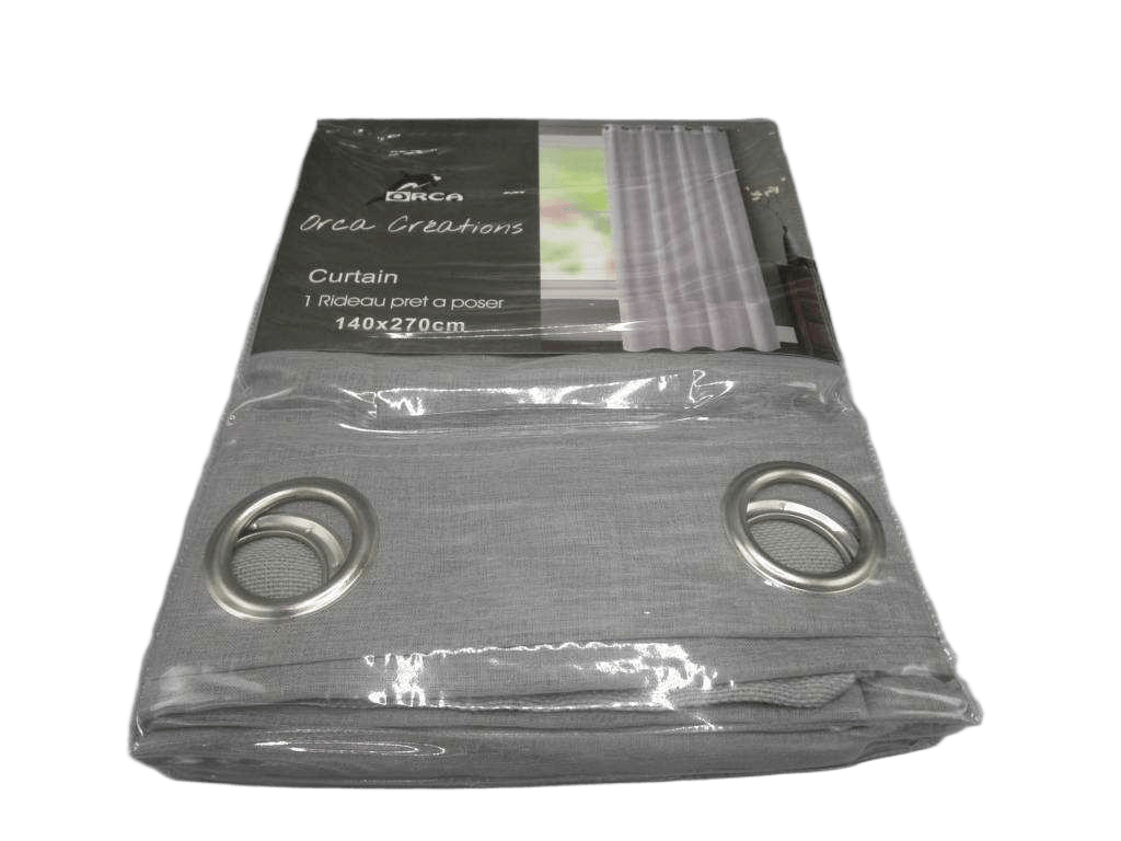 Curtain Voile 140 X 270 Cm Polyester- 8 Rings 100 Grs