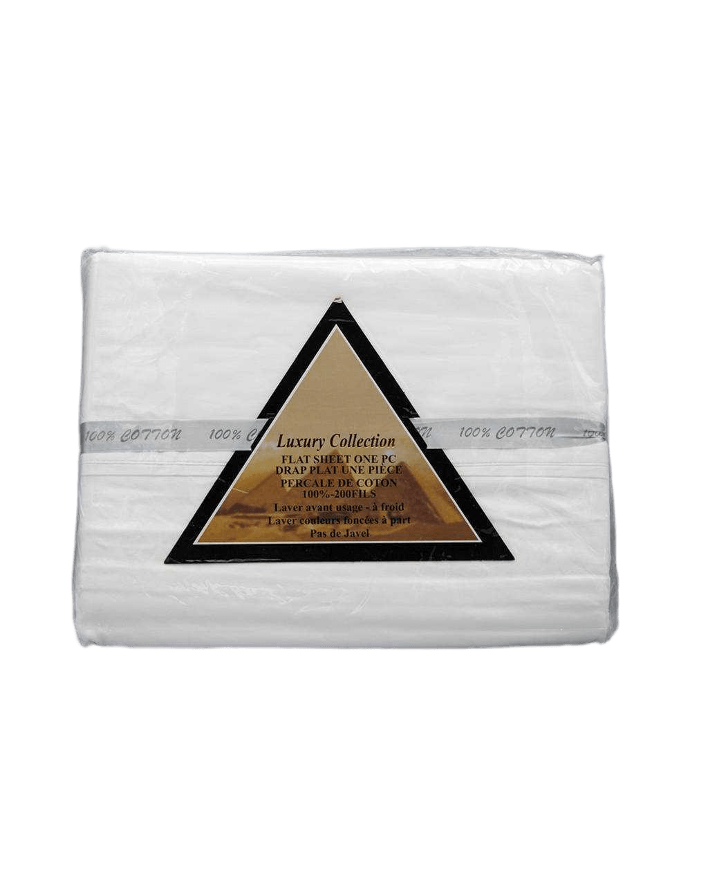 Flated Sheet 230*290+10cm100% Coton, T205, 133+72