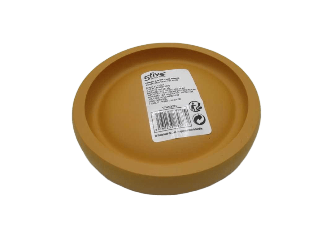Soap Dish Trio Yellow