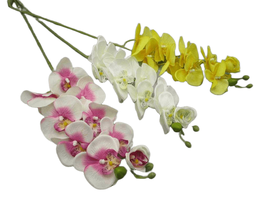 Artificial Single Orchid X9
