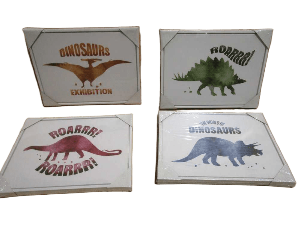Painting 4 Ass Canvas + Mdf + Ps Frame Xcw212893f-220514+894f-220514+895f-220514+896f-220514