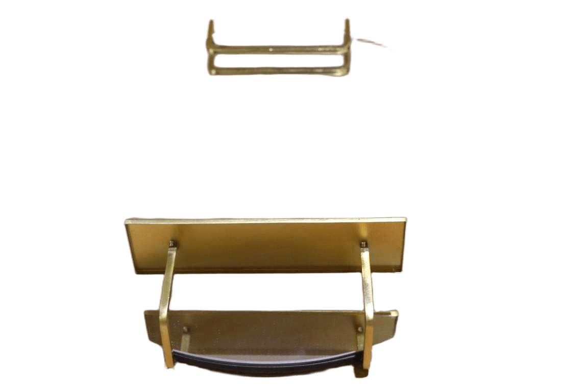 Mirror With Integrated Shelf