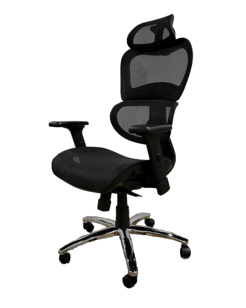 High Back Office Chair Black Frame -Mesh Black T06-1