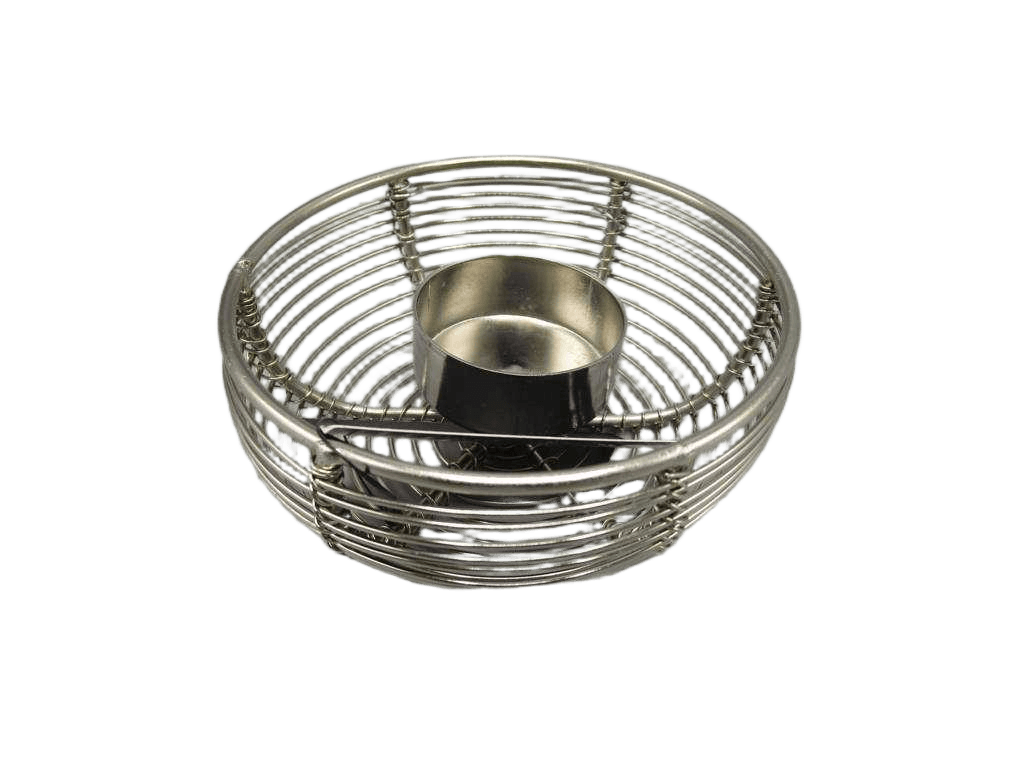 Tealight Holder Iron Woven 1cl=