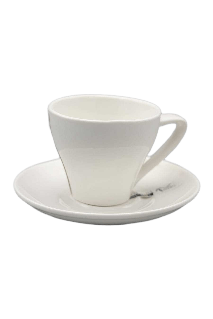Cup Espresso With Plate 90ml3.75"x2.3"/4.75"x0.67
