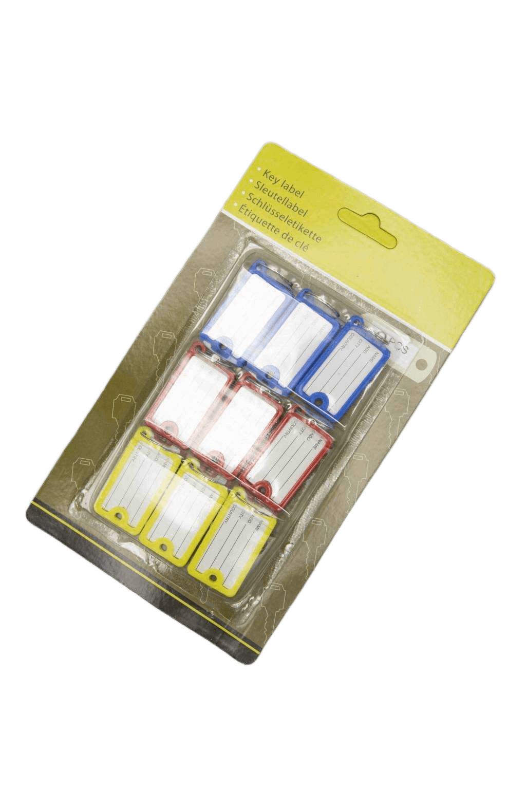 Keyname Hangers 9pc On Blister